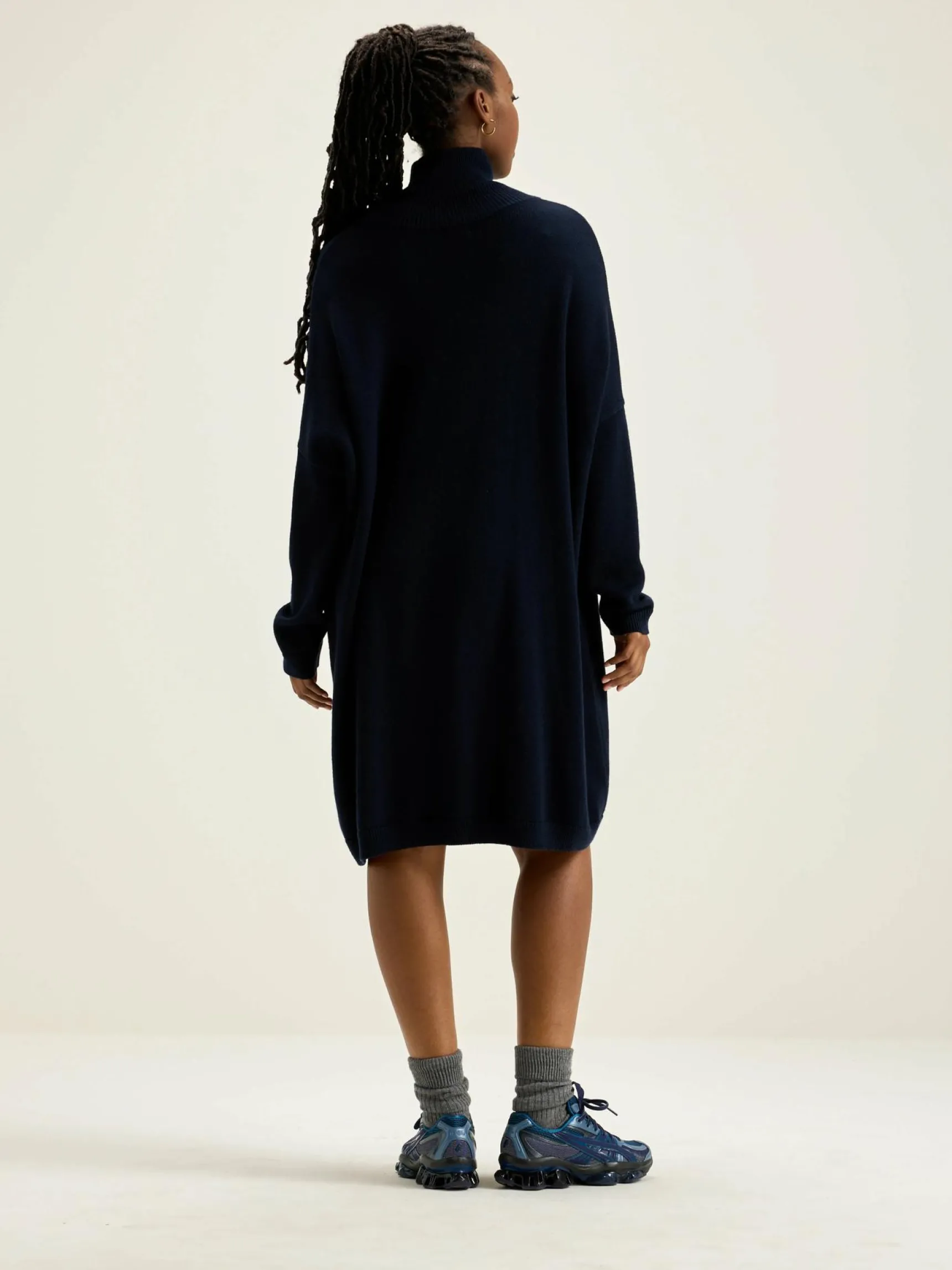 sens-gebreide-jurk-SHyKPZbK-2.webp Best Bellerose Sens Gebreide Jurk Navy