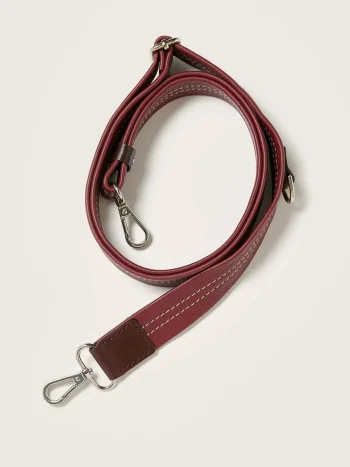 Clearance Bellerose Sogo Verstelbare Leren Strap Bordeaux