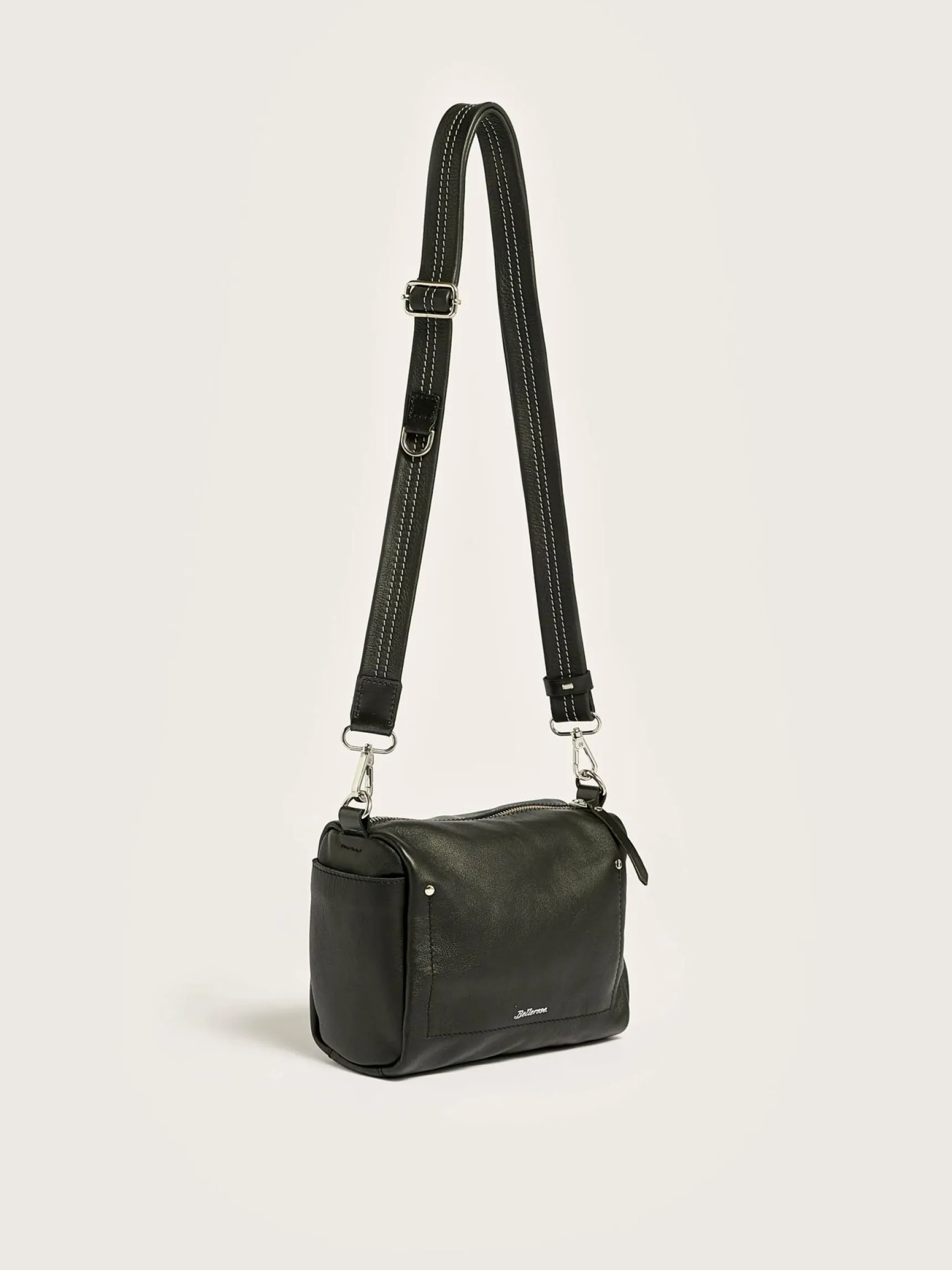 sogo-verstelbare-leren-strap-QoRDkUEB-5.webp Clearance Bellerose Sogo Verstelbare Leren Strap Black
