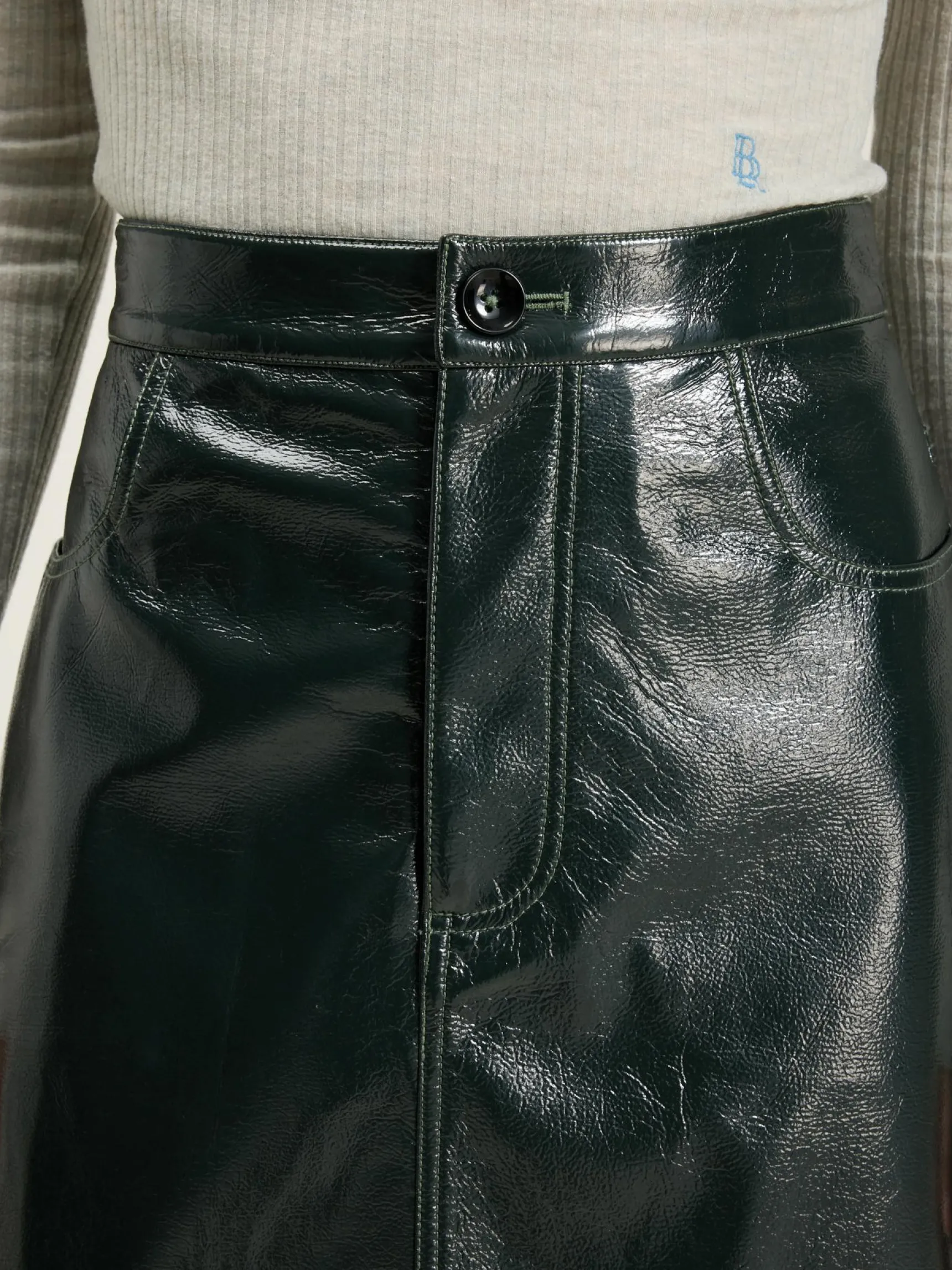 sour-minirok-aUSodrbA-4.webp Outlet Bellerose Sour Minirok Acier