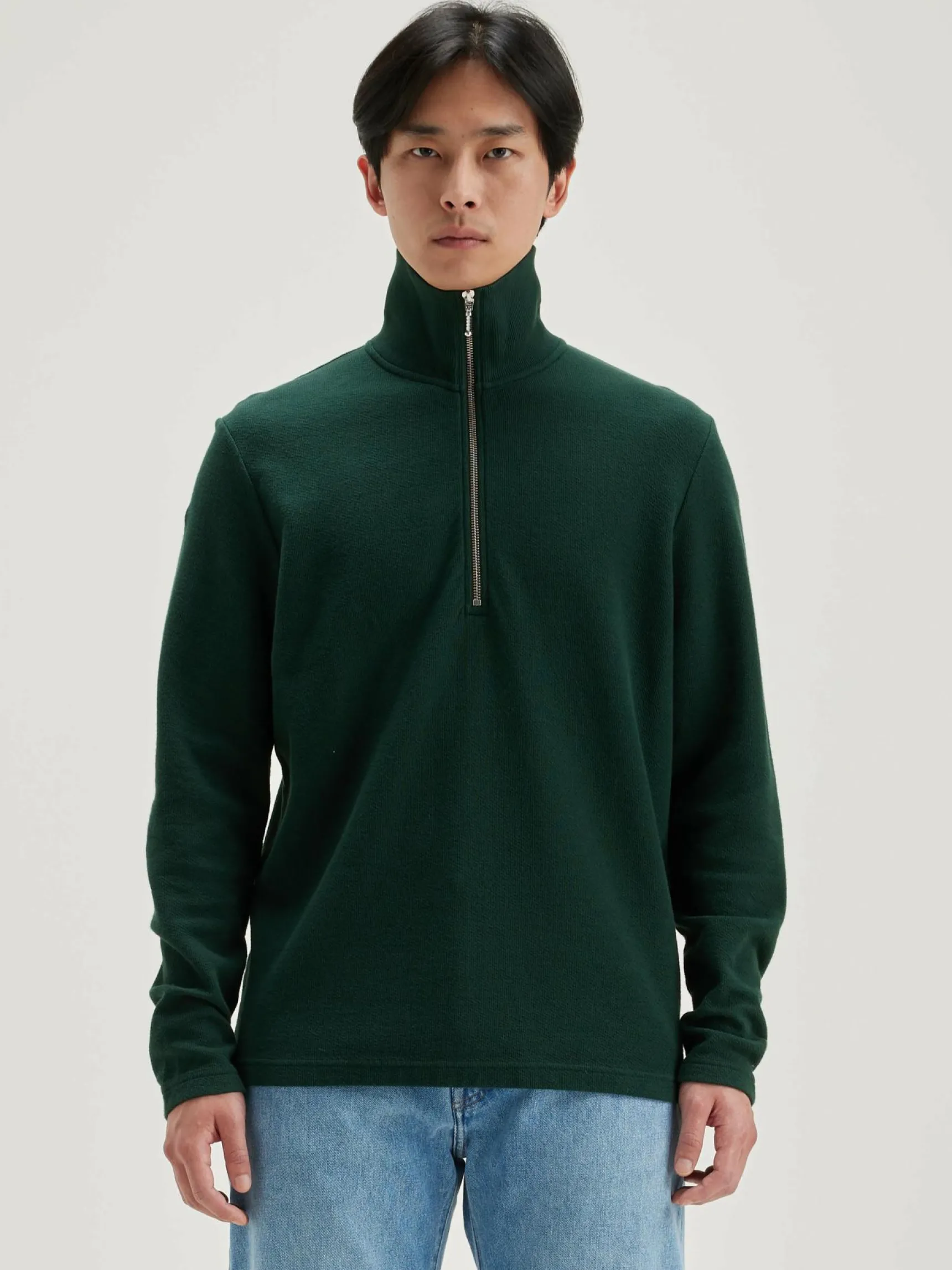 spence-t-shirt-met-rits-eyjIxoZX-1.webp Discount Bellerose Spence T-shirt Met Rits Scarabee