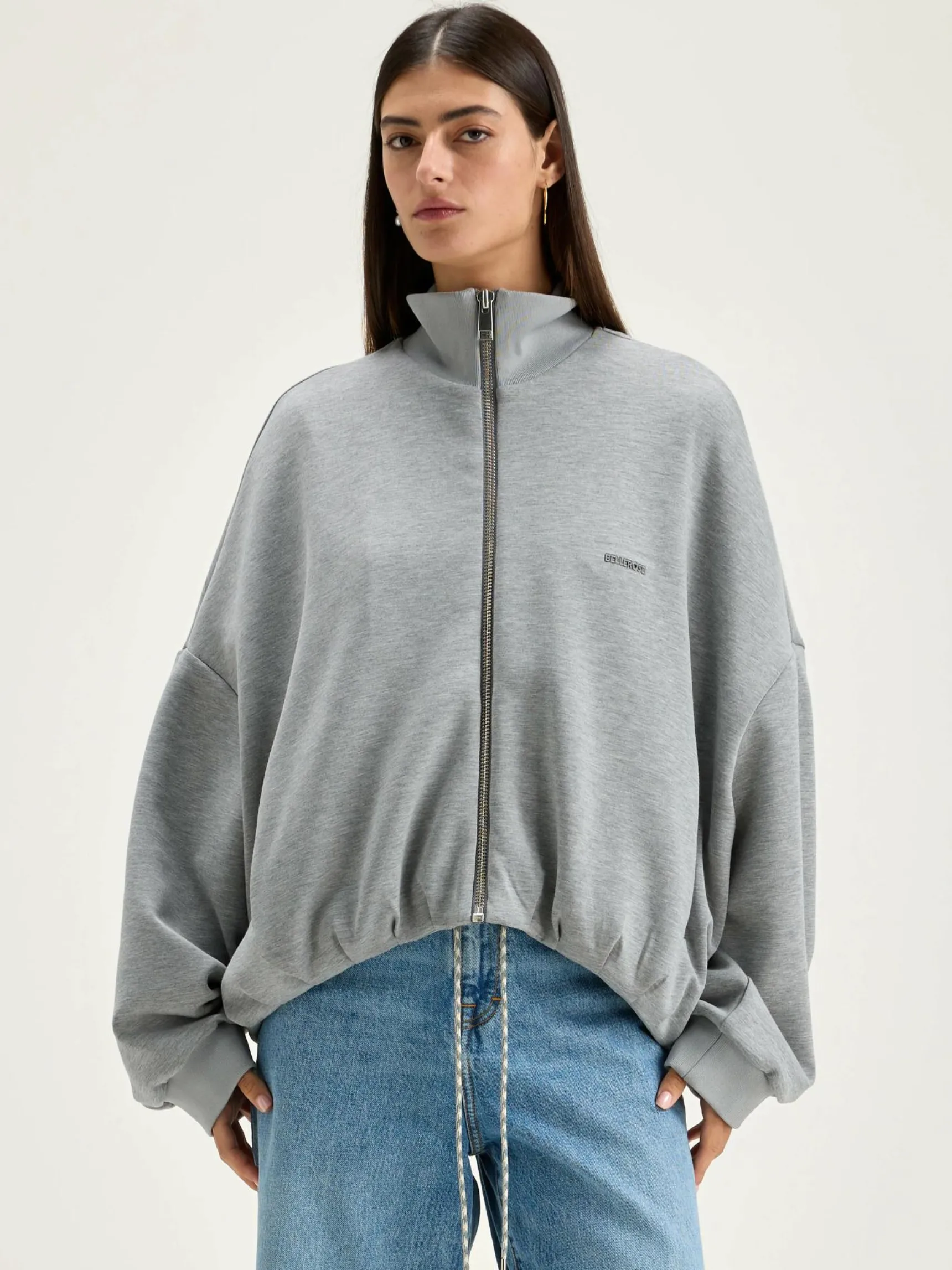 tallis-sweatshirt-met-rits-KDSeUPhc-1.webp Hot Bellerose Tallis Sweatshirt Met Rits Heather Grey