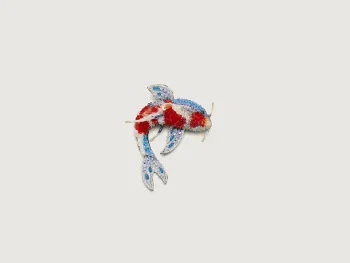 Discount Trovelore Kohaku Koi Fish Broche