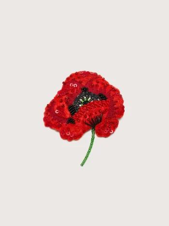 Online Trovelore Red Poppy Broche
