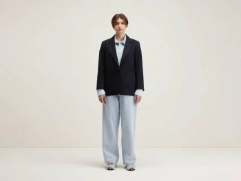 Fashion Bellerose Veil Relaxed Blazer Black Beauty