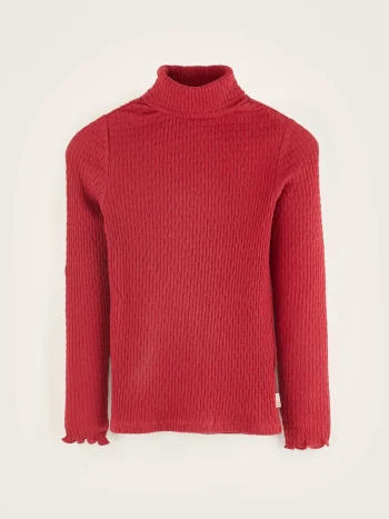 Fashion Bellerose Velfie Lange Mouwen T-shirt Red Dahlia