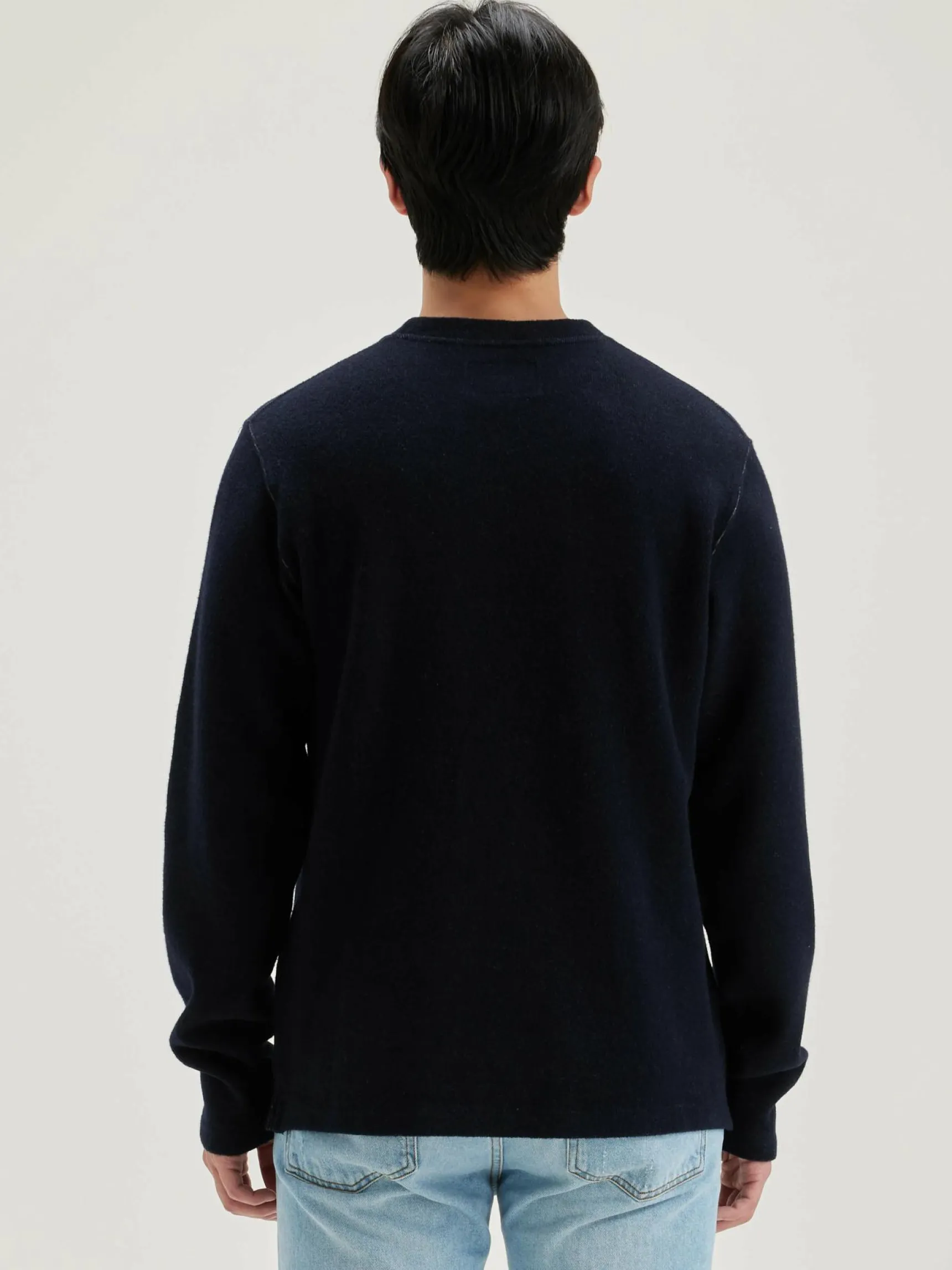 velo-ronde-hals-sweatshirt-PsGqTLnV-3.webp Online Bellerose Velo Ronde Hals Sweatshirt Myosotis