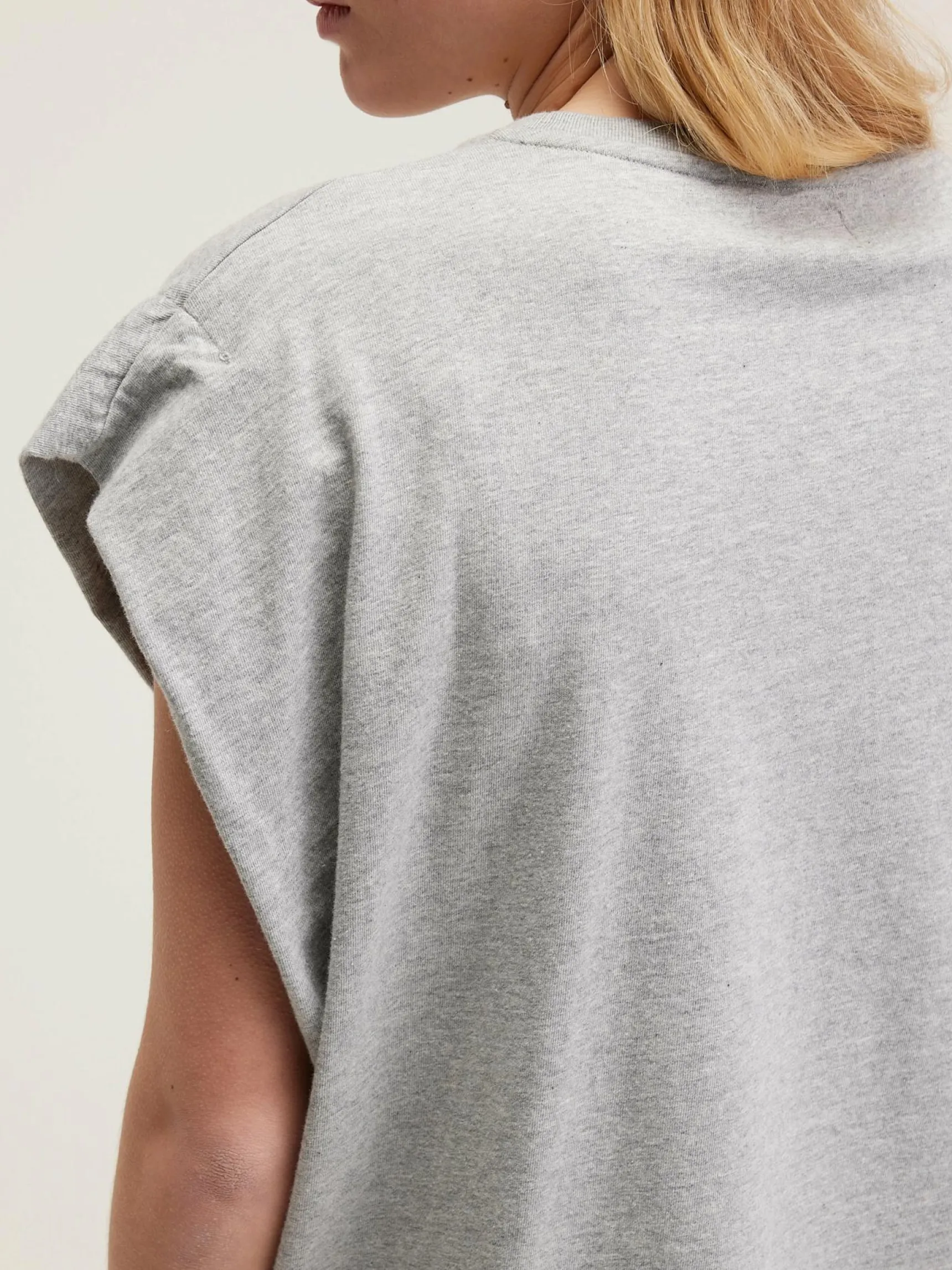 vice-ronde-hals-t-shirt-hPcCNOac-4.webp Clearance Bellerose Vice Ronde-hals T-shirt Heather Grey