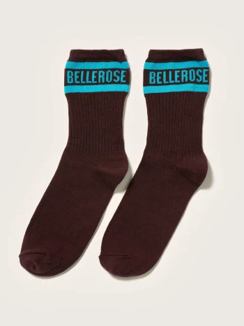 Clearance Bellerose Vige Sokken Aubergine