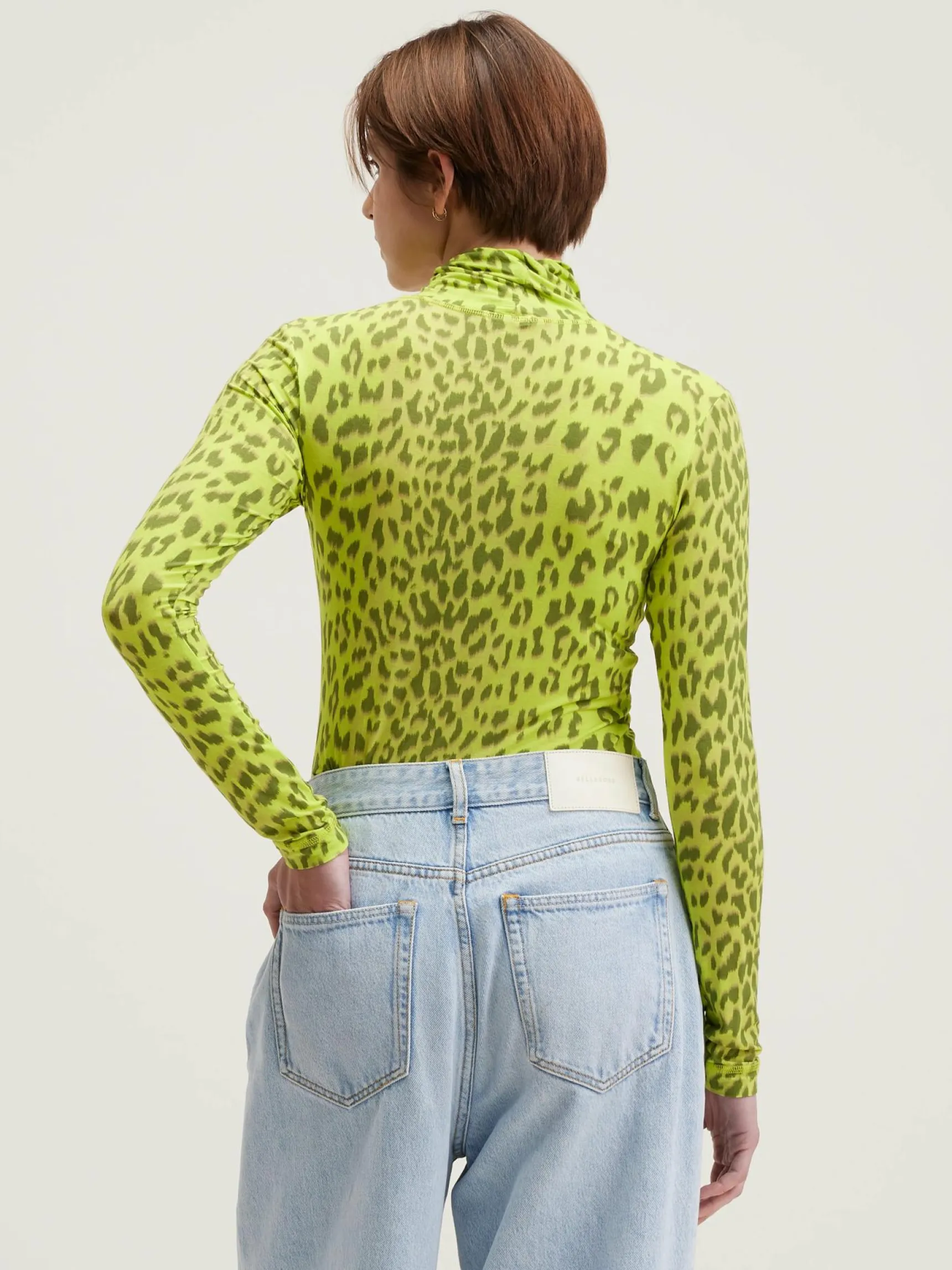 vinny-t-shirt-met-rolkraag-iGYXSDHa-3.webp Online Bellerose Vinny T-shirt Met Rolkraag Fluo