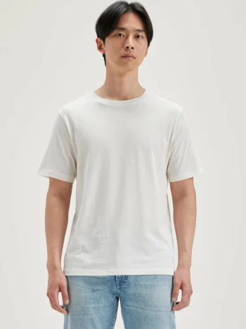Outlet Bellerose Vinx Korte Mouwen T-shirt Vintage White