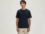 Clearance Bellerose Vinx Korte Mouwen T-shirt Navy