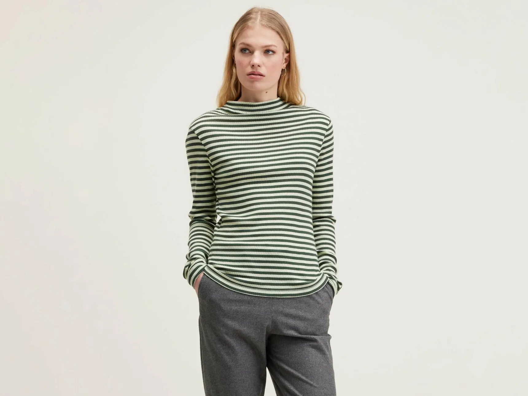 viory-slim-t-shirt-oyrdpIrH-0.webp Clearance Bellerose Viory Slim T-shirt Gardenia