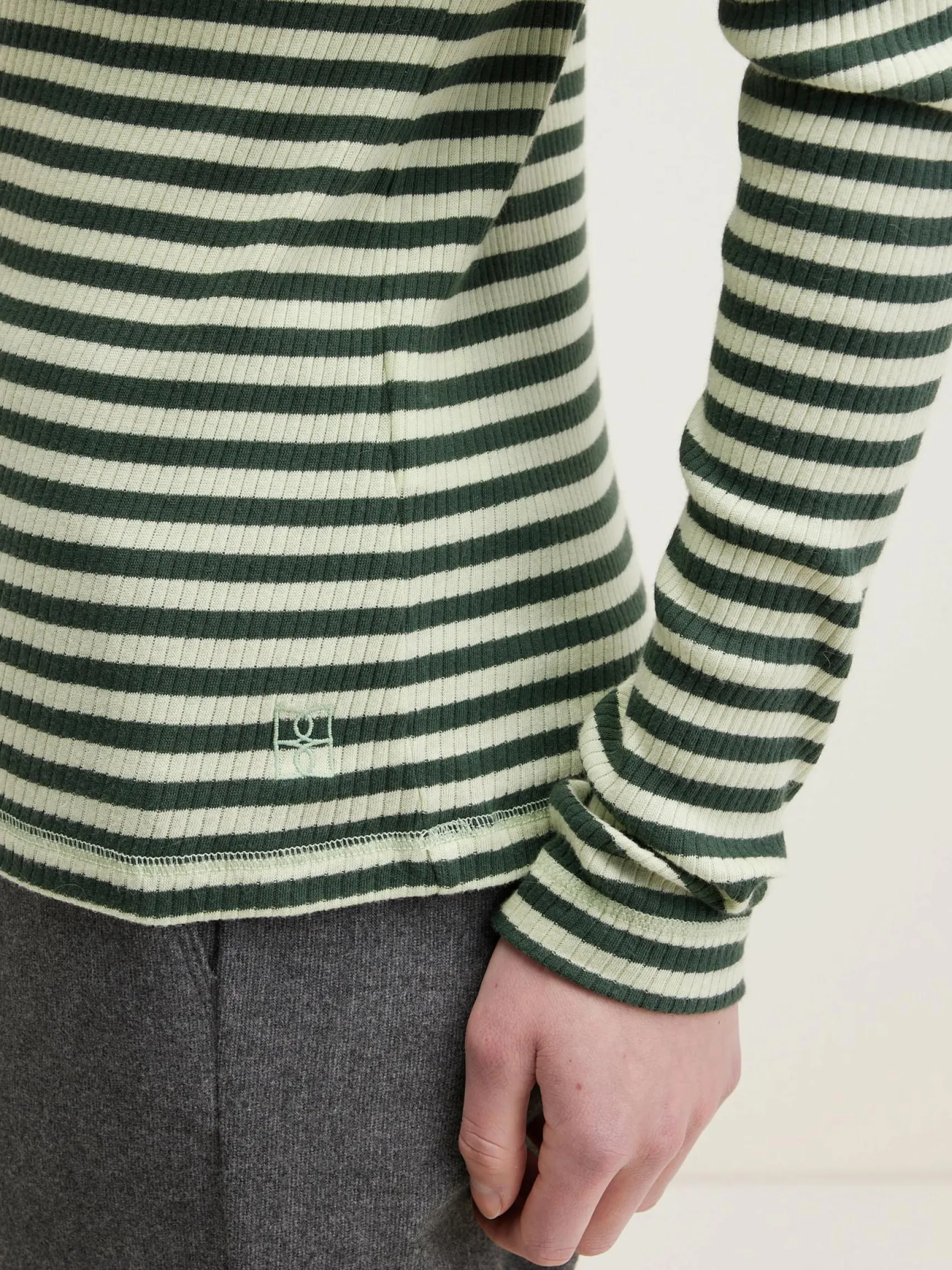 viory-slim-t-shirt-oyrdpIrH-4.webp Clearance Bellerose Viory Slim T-shirt Gardenia