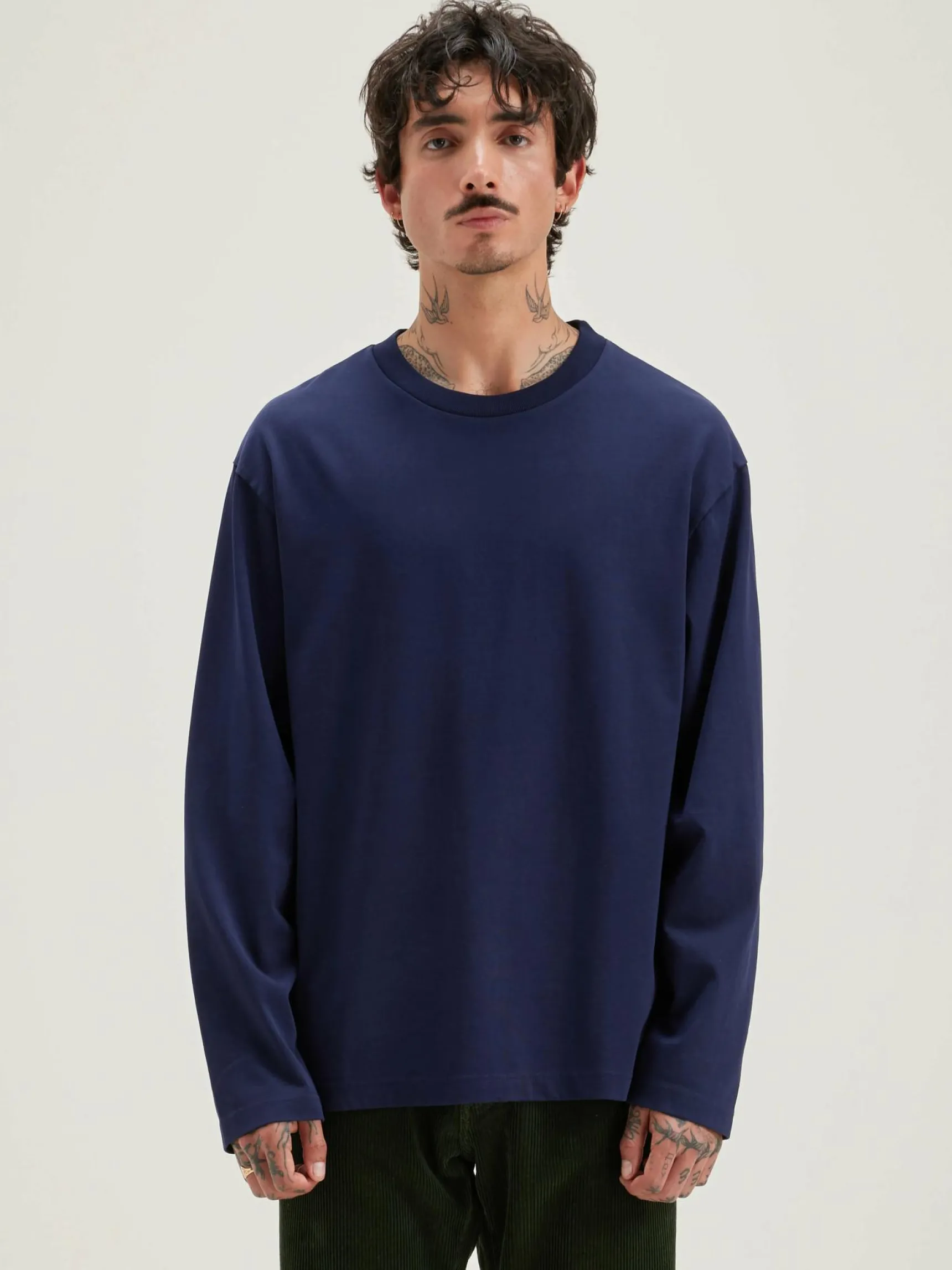 vlugi-lange-mouwen-t-shirt-tGgyylxG-1.webp Online Bellerose Vlugi Lange Mouwen T-shirt Naval