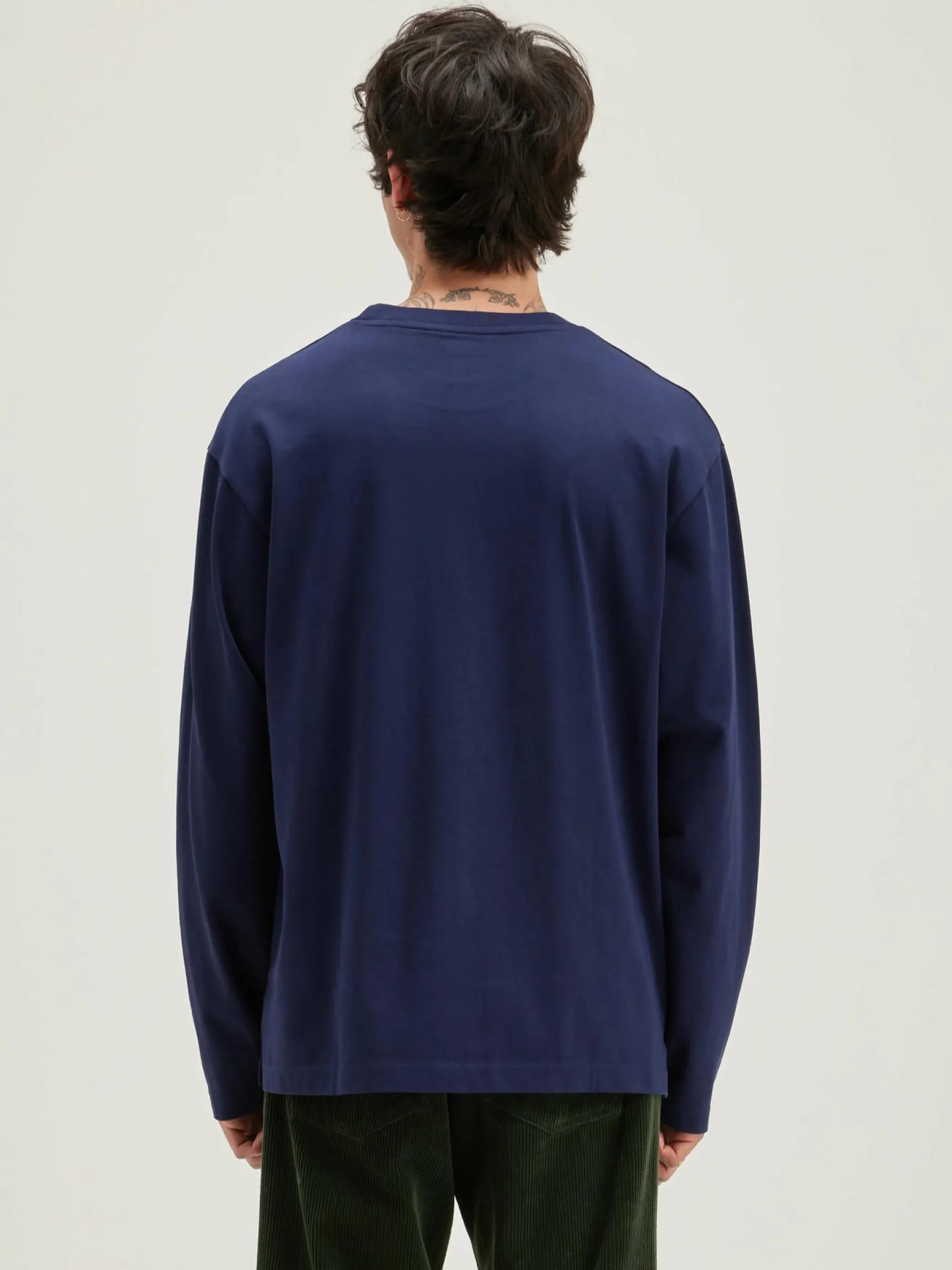 vlugi-lange-mouwen-t-shirt-tGgyylxG-3.webp Online Bellerose Vlugi Lange Mouwen T-shirt Naval