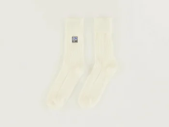 Fashion Bellerose Vocani Geribde Sokken Ecru