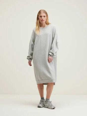 Fashion Bellerose Vrizzie Sweatshirtjurk Heather Grey