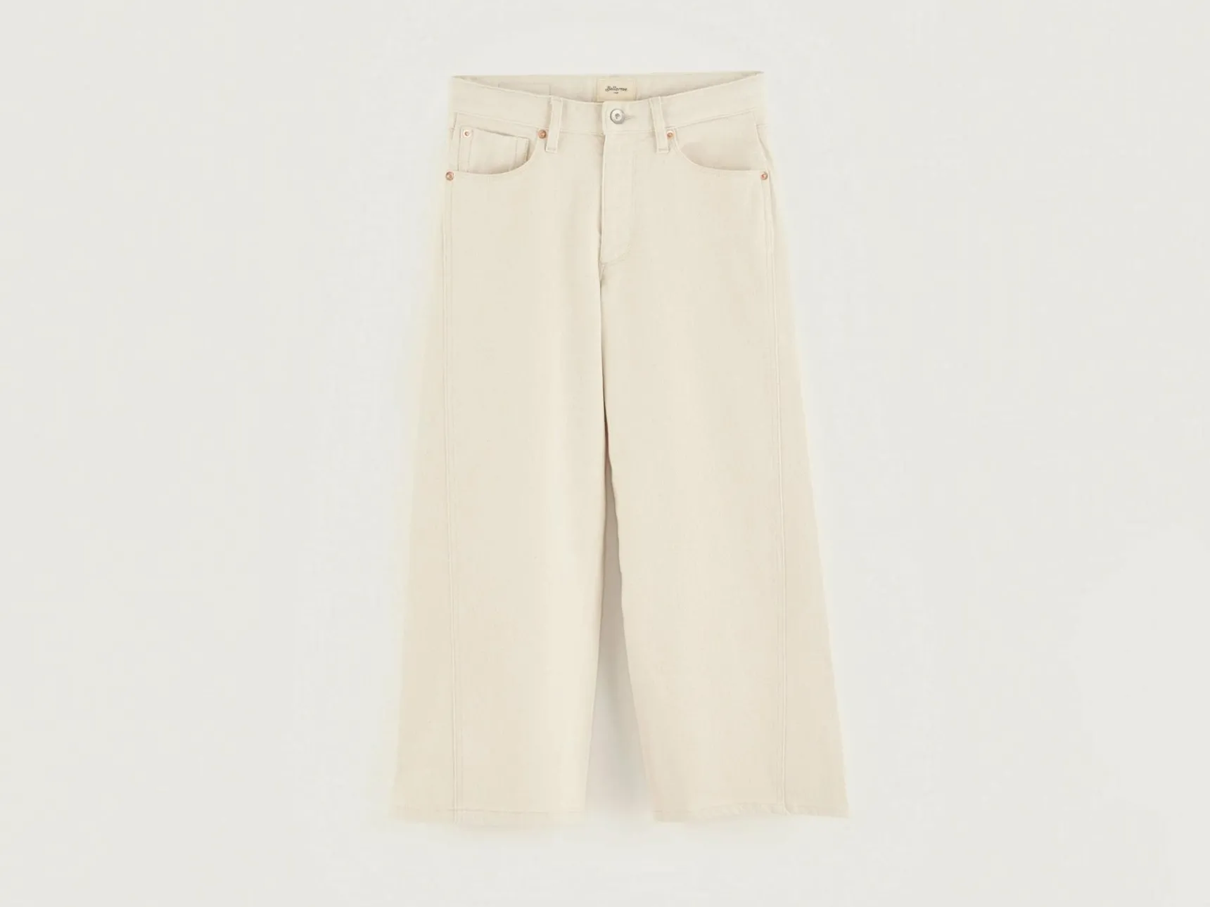 wanda-flared-broek-lWRiKdhZ-0.webp Sale Bellerose Wanda Flared Broek Ecru