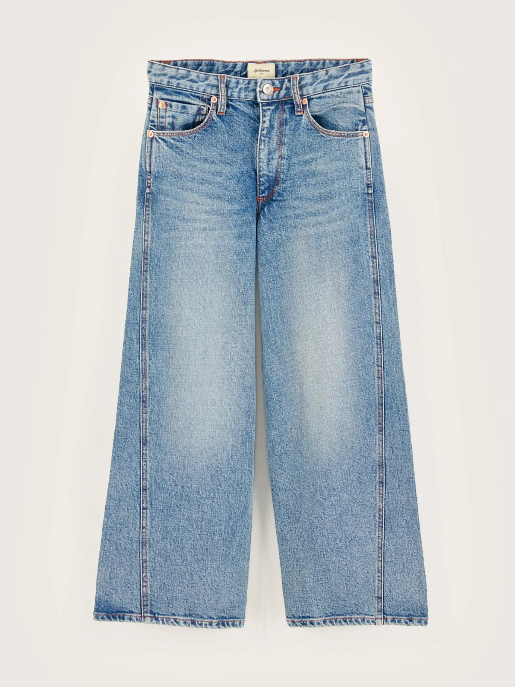 wanda-flared-jeans-vtgrnAnu-1.webp Clearance Bellerose Wanda Flared Jeans Light Blue Stone